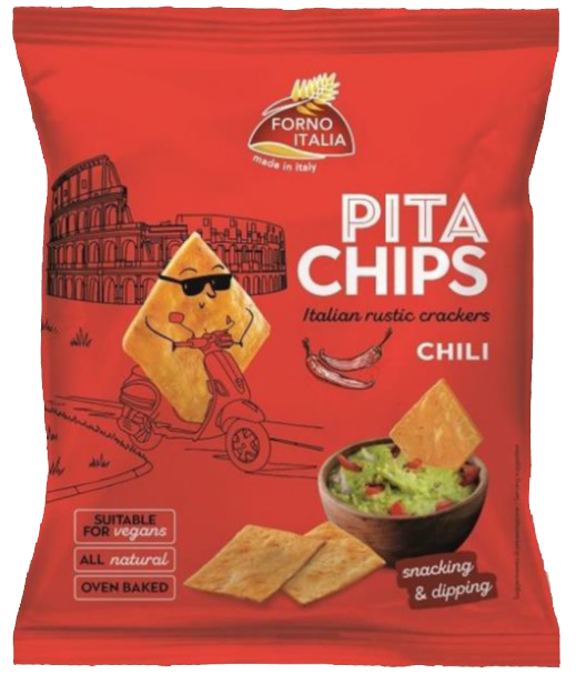 PITA CHIPS - Κράκερς με τσίλι